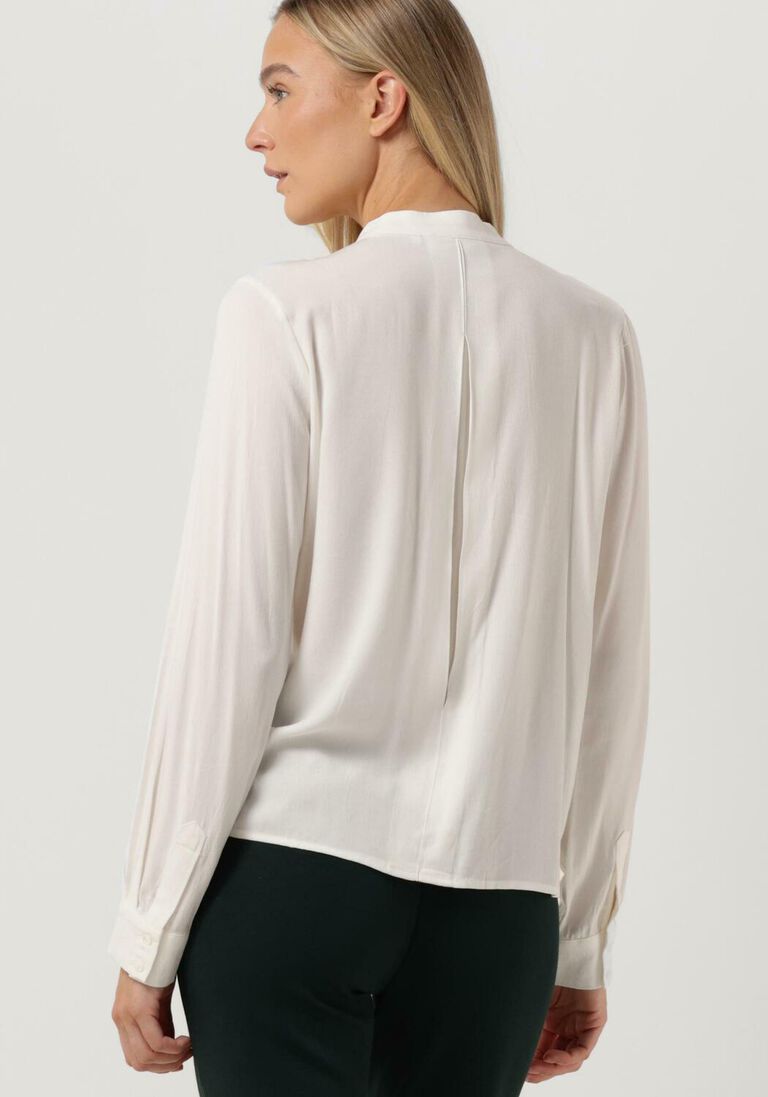 SIMPLE witte simple blouse evia wv-lyocel-22-3
