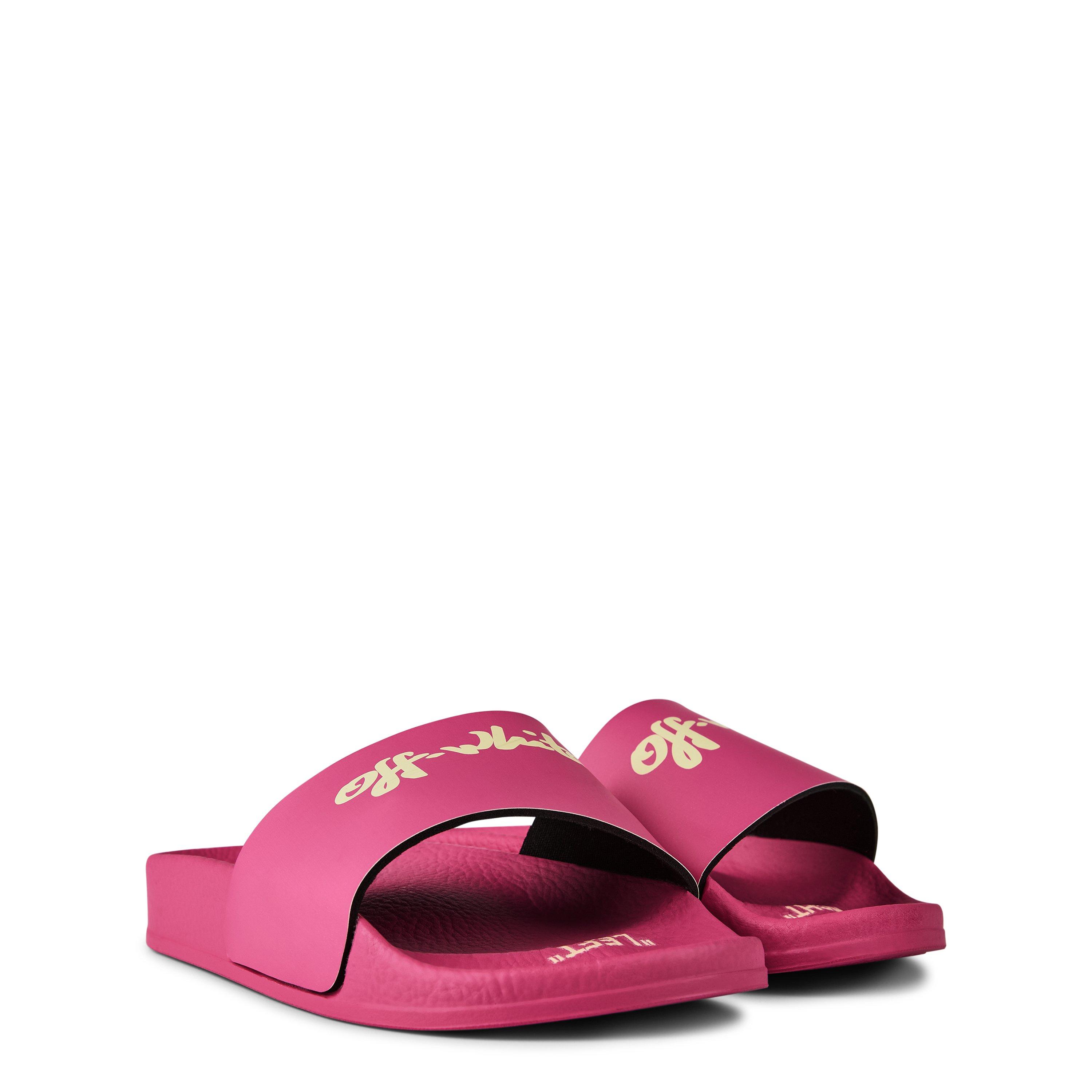Off White Pool Sliders Childrens