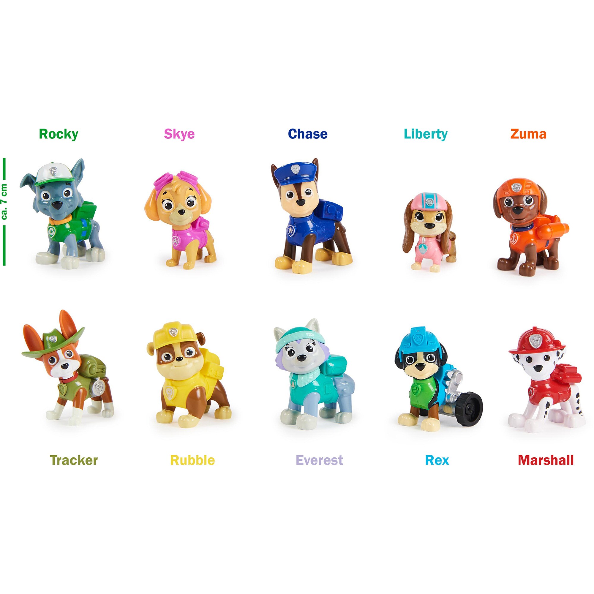 Spin Master Spielfigur PAW Patrol - Action Pack Pups Geschenkset