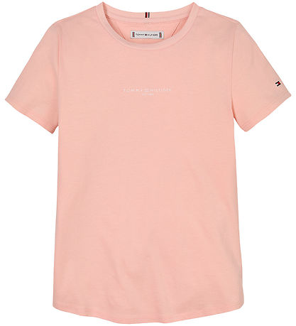Tommy Hilfiger T-Shirt - Mini Körper - Coral Ice