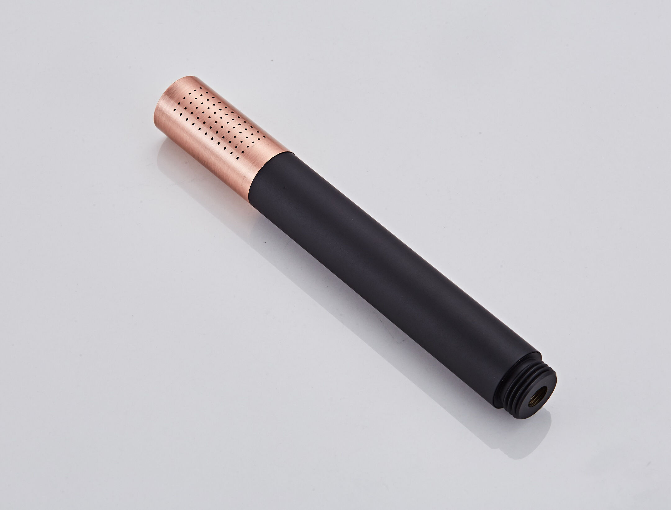 Saniclear Copper Pro inbouw regendouche 20cm met plafondarm en glijstang geborsteld koper