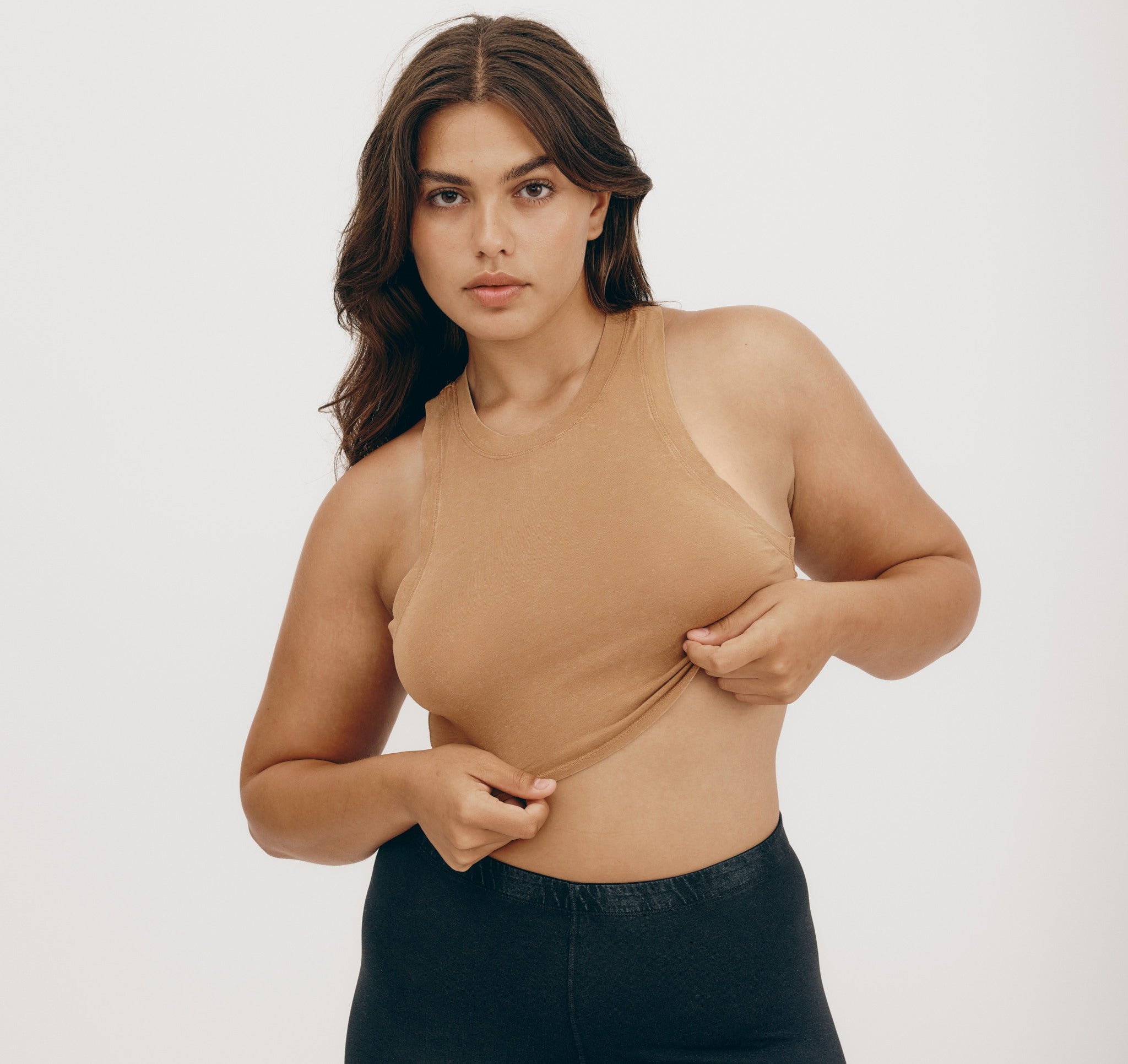 ORGANIC COTTON<br>Core Crop Tank Top