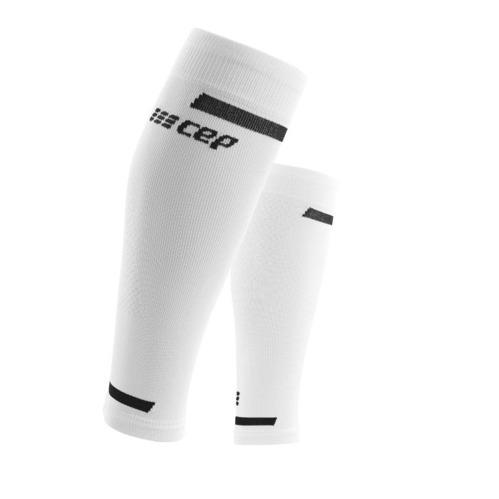 CEP Herre Strømper The Run Compression Calf Sleeves V4 Hvid
