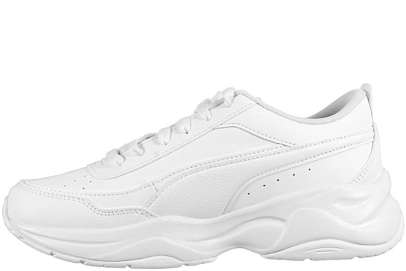 PUMA CILIA MODE WHITE SNEAKERS PÅ CHUNKY SÅL