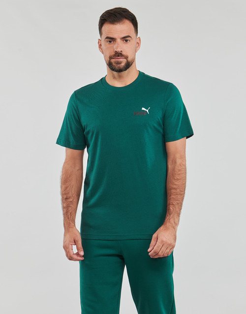 Puma - ESS  2 COL SMALL LOGO TEE - Vert foncé