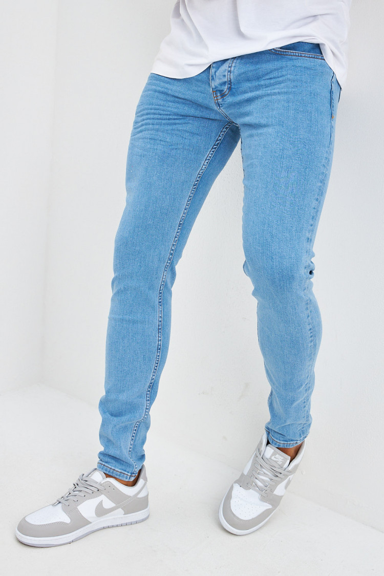Jean Brentiny bleu uni
