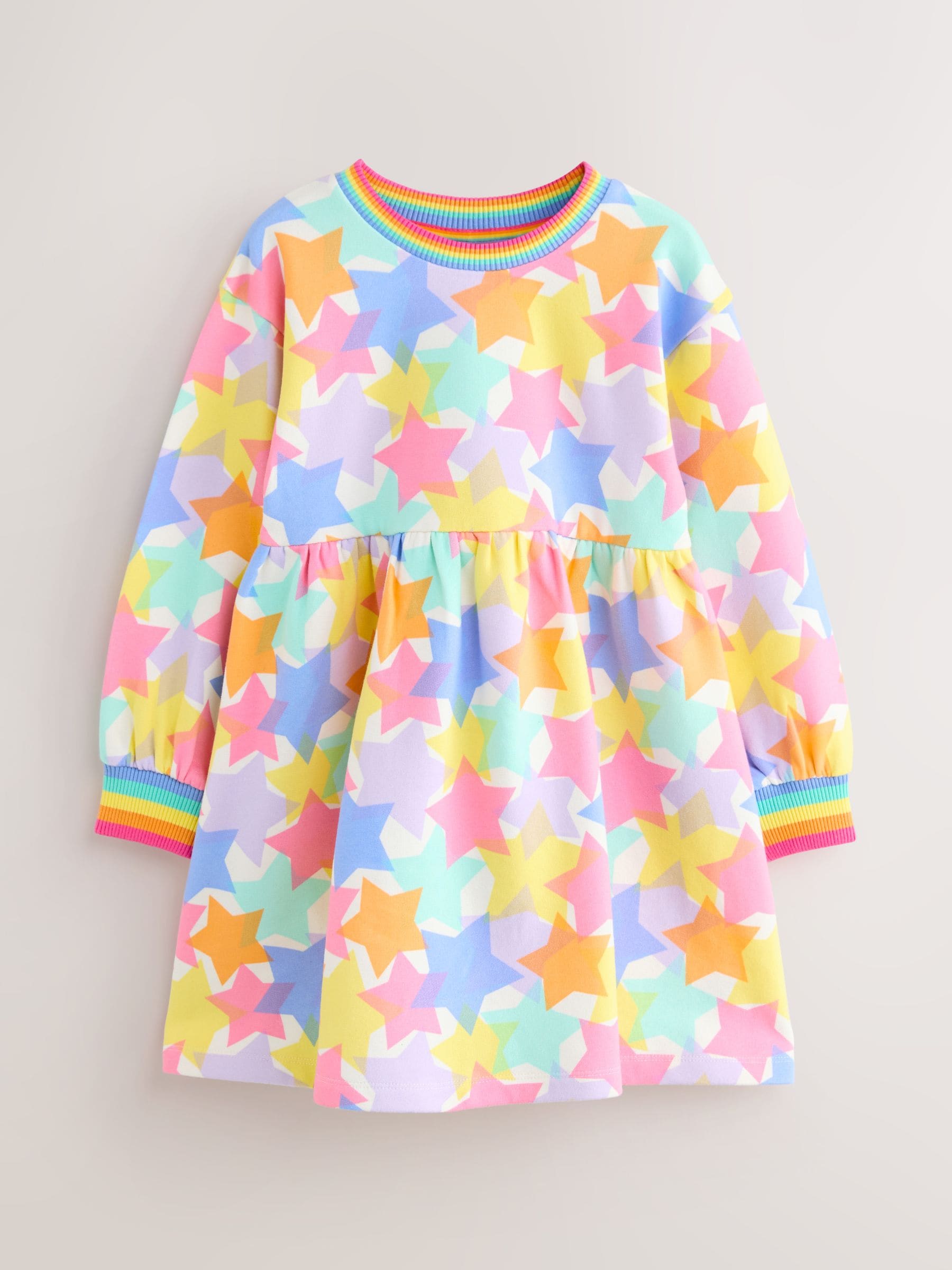 Little Bird by Jools Oliver Skater Confetti Star Sweat Dress