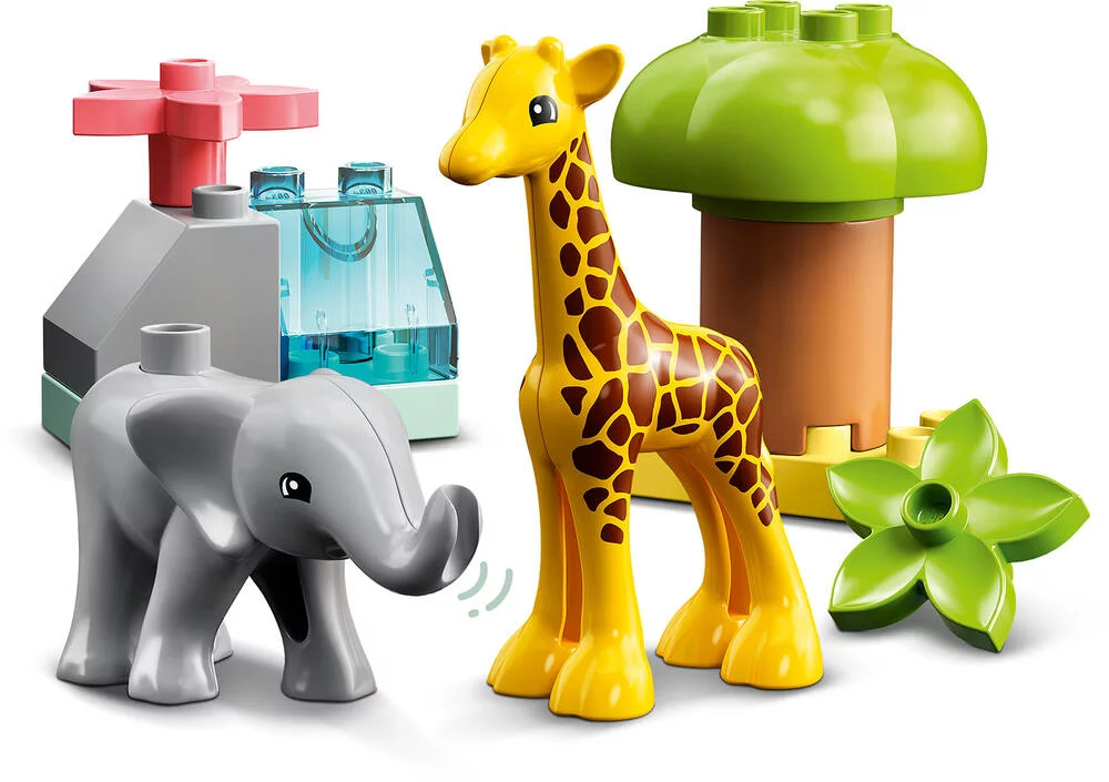 LEGO®DUPLO®MA VILLE 10971 - ANIMAUX SAUVAGES D’AFRIQUE
