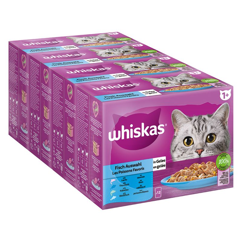 Whiskas 1+, Adult 96 x 85 g