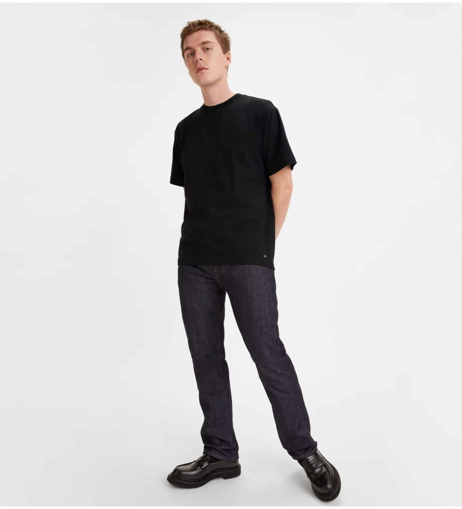 Calça jeans Levi's 505 vintage preta de 1967
