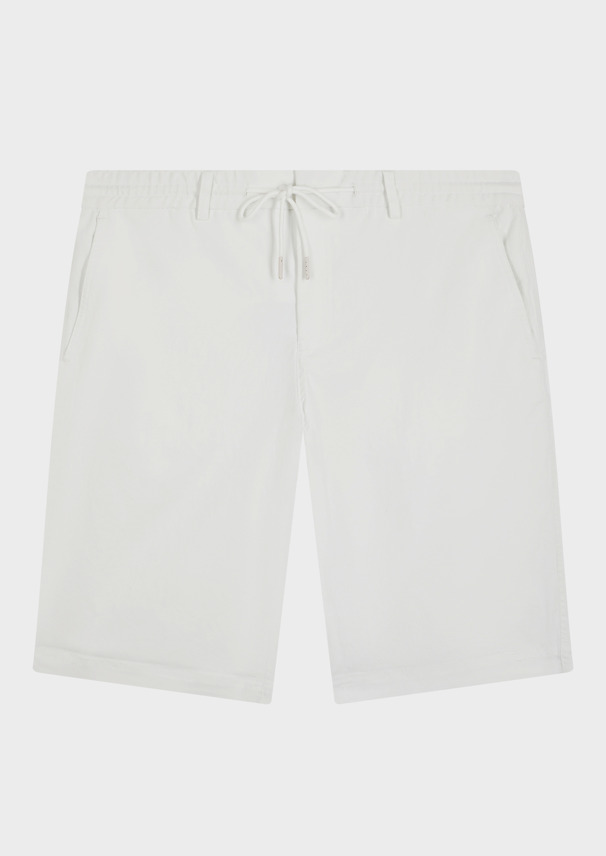 Bermuda Joyeux uni blanc