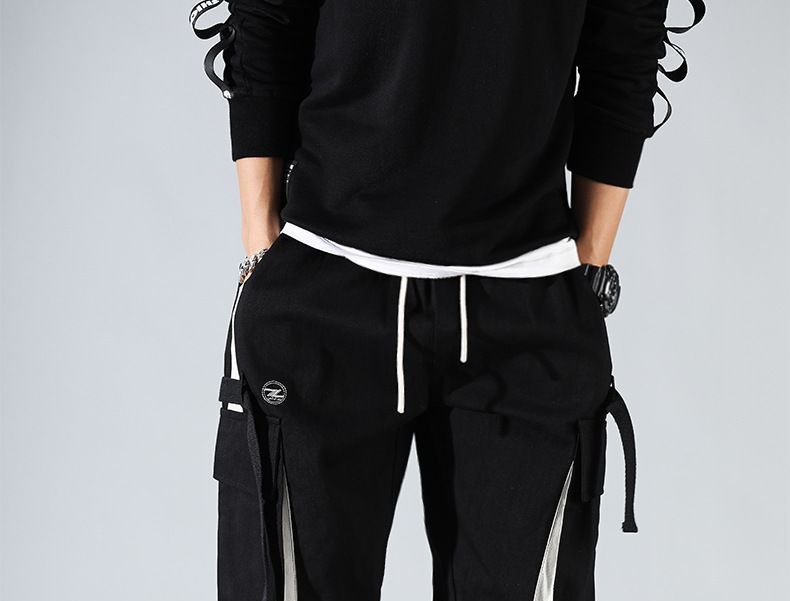 Acrius - Cargo-joggingbroek met contrasterende afwerking