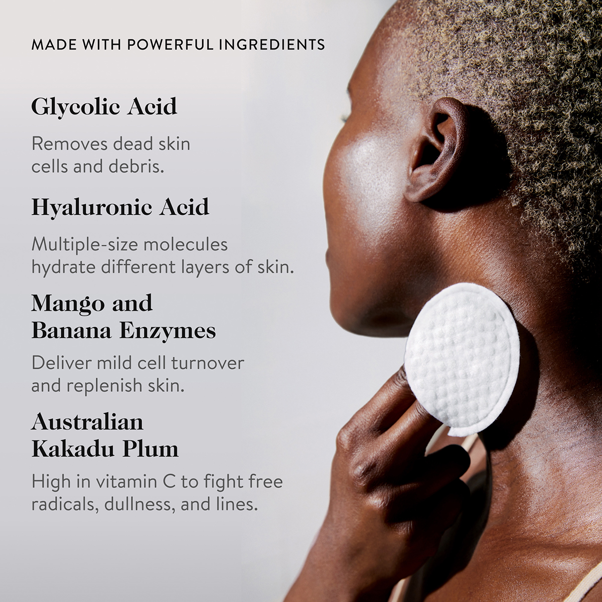 15% Glycolic Acid Overnight Glow Peel 4PCS