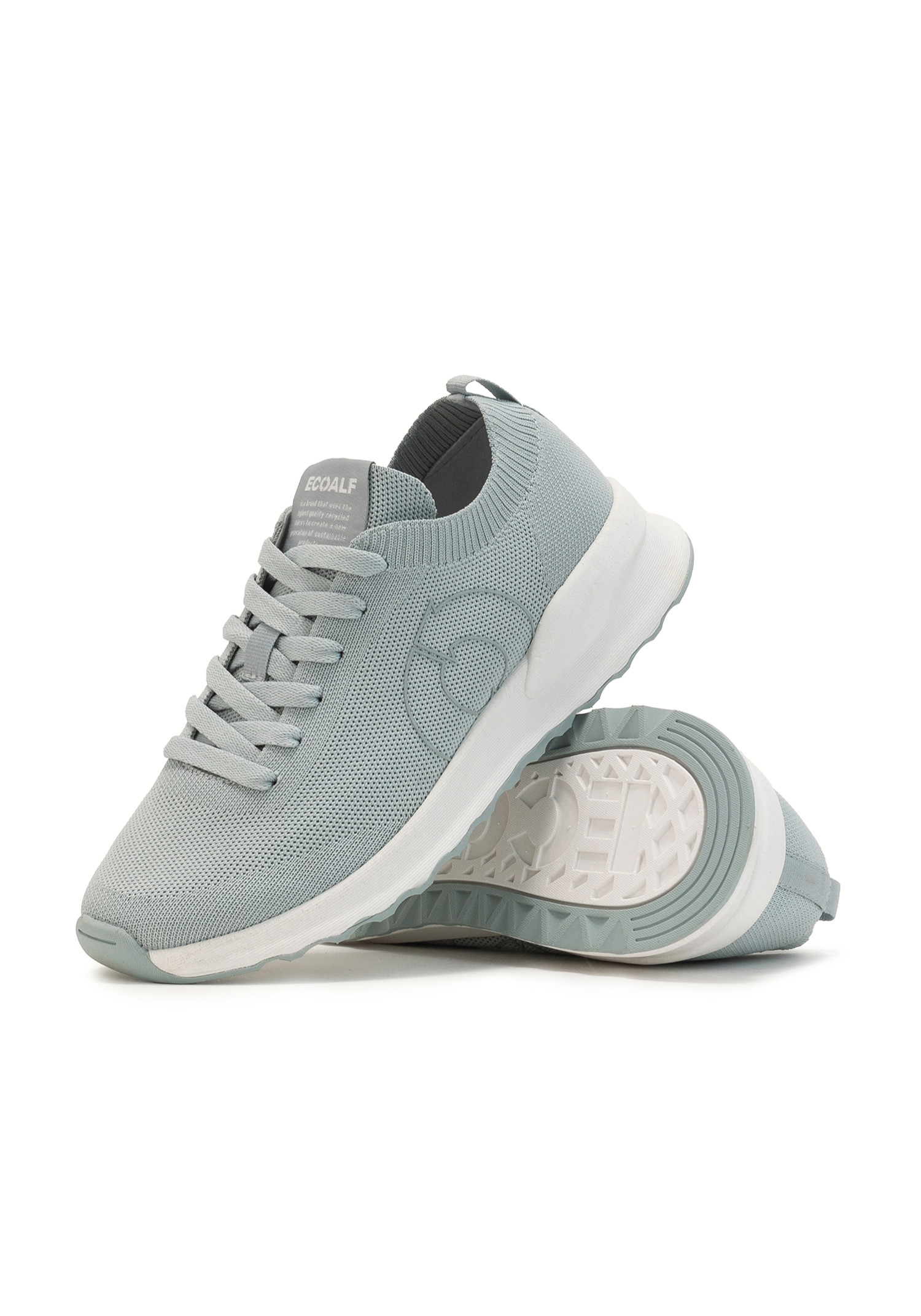 Ecoalf Sneaker Conde Knit Baby Blue