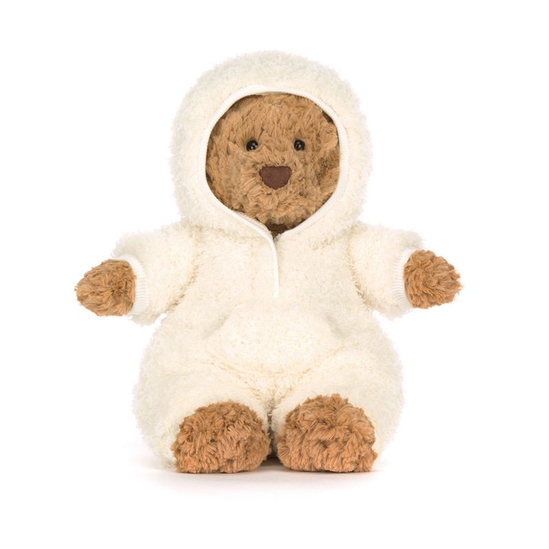 Jellycat Kosedyr - Bartholomew Bear All-in-one Outfit