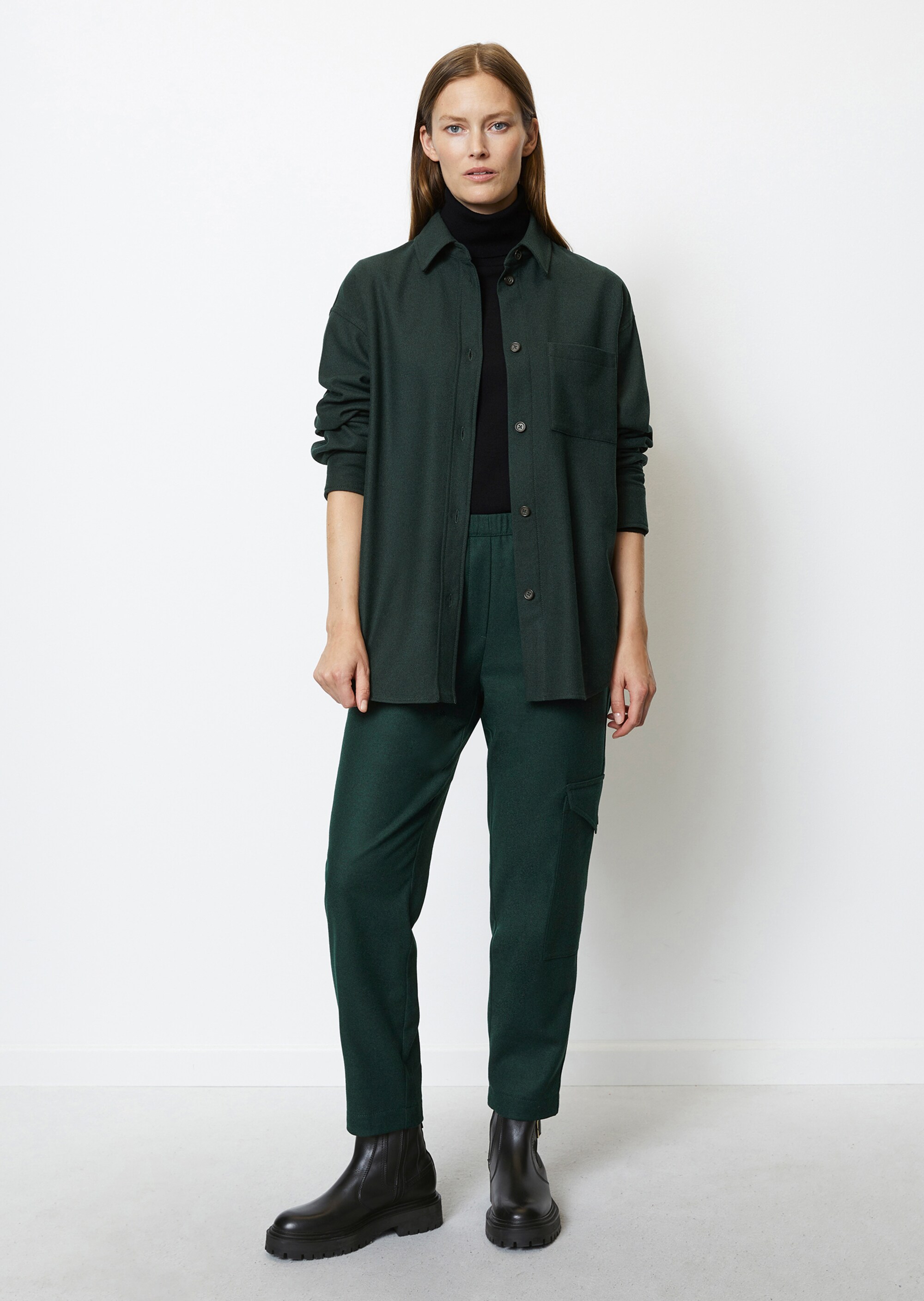 Overshirt relaxedmit LENZING™ ECOVERO™
