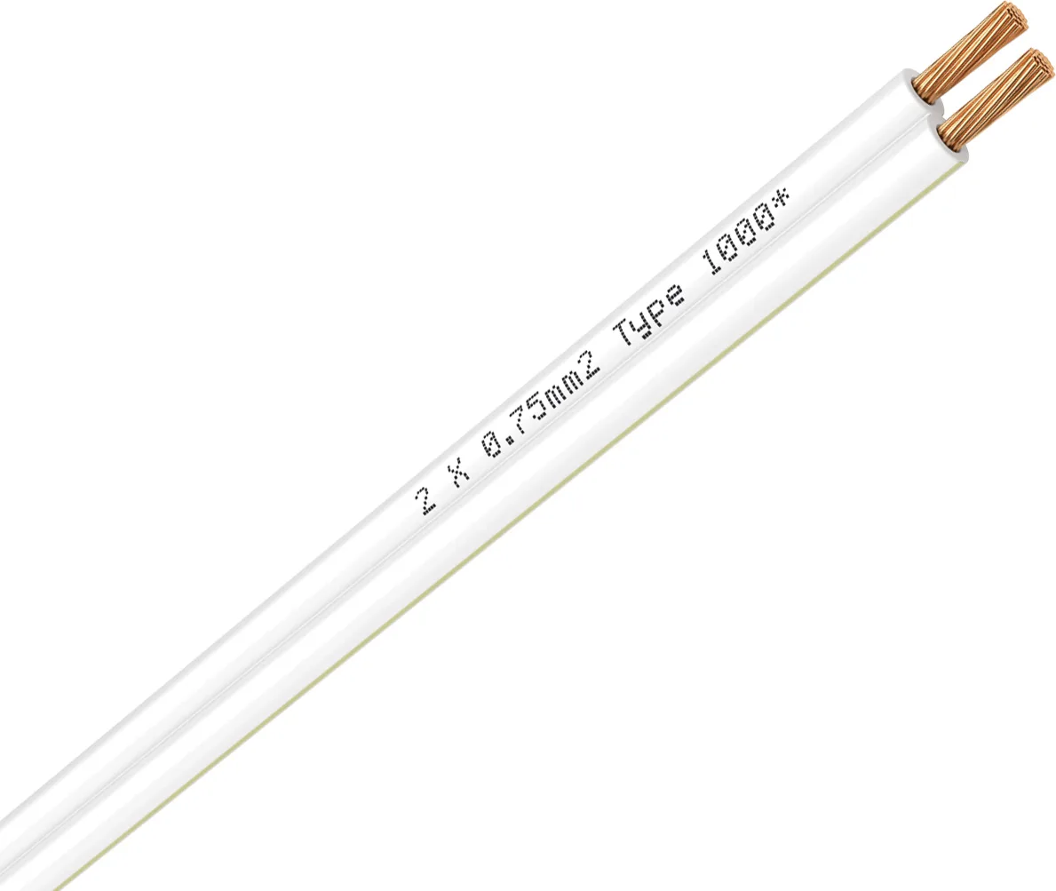 Oehlbach Speaker Wire 7 Blanc (25 m) Câbles d'enceintes au mètre