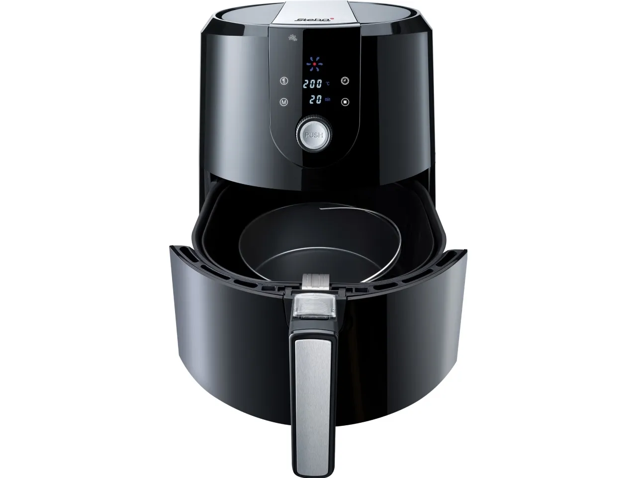 Steba HF 5000 XL - Varmluftsrister - 5,2 liter - 1,8 kW - sort