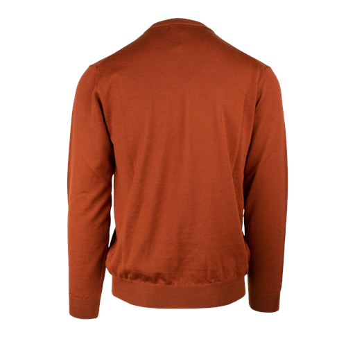 Nordstrand Crew Plain Striktrøje, Rust, XL