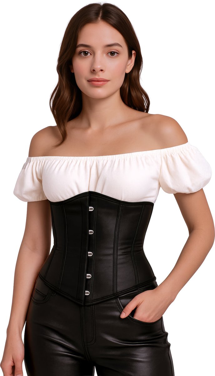 Zwarte Corset Dames Kant
