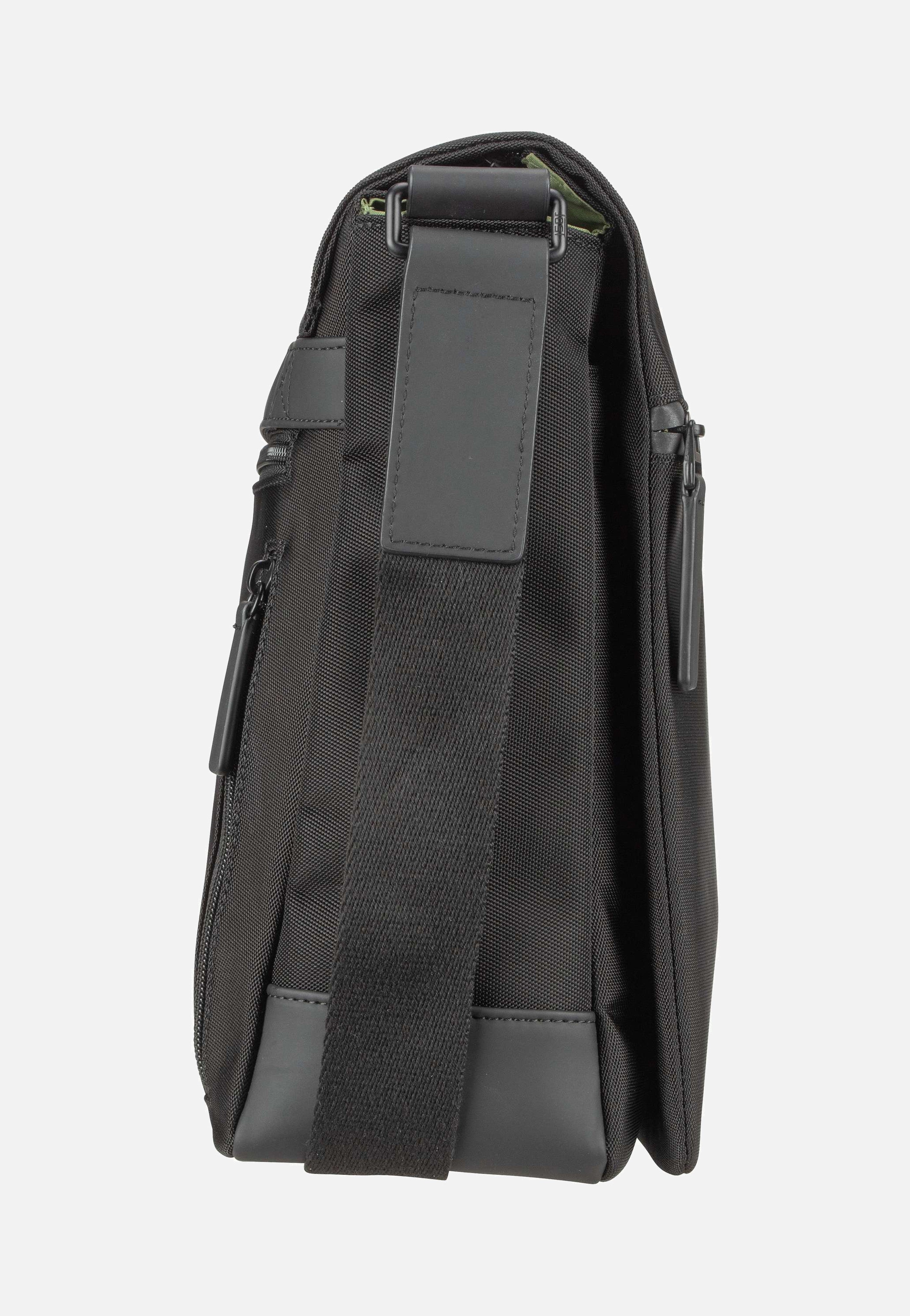 Tallinn Flap L Black - Messenger Bag