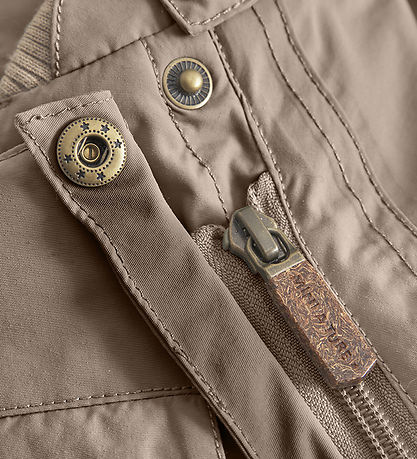 Mini A Ture Flyverdragt - Wisti Fleece - Morel Grey