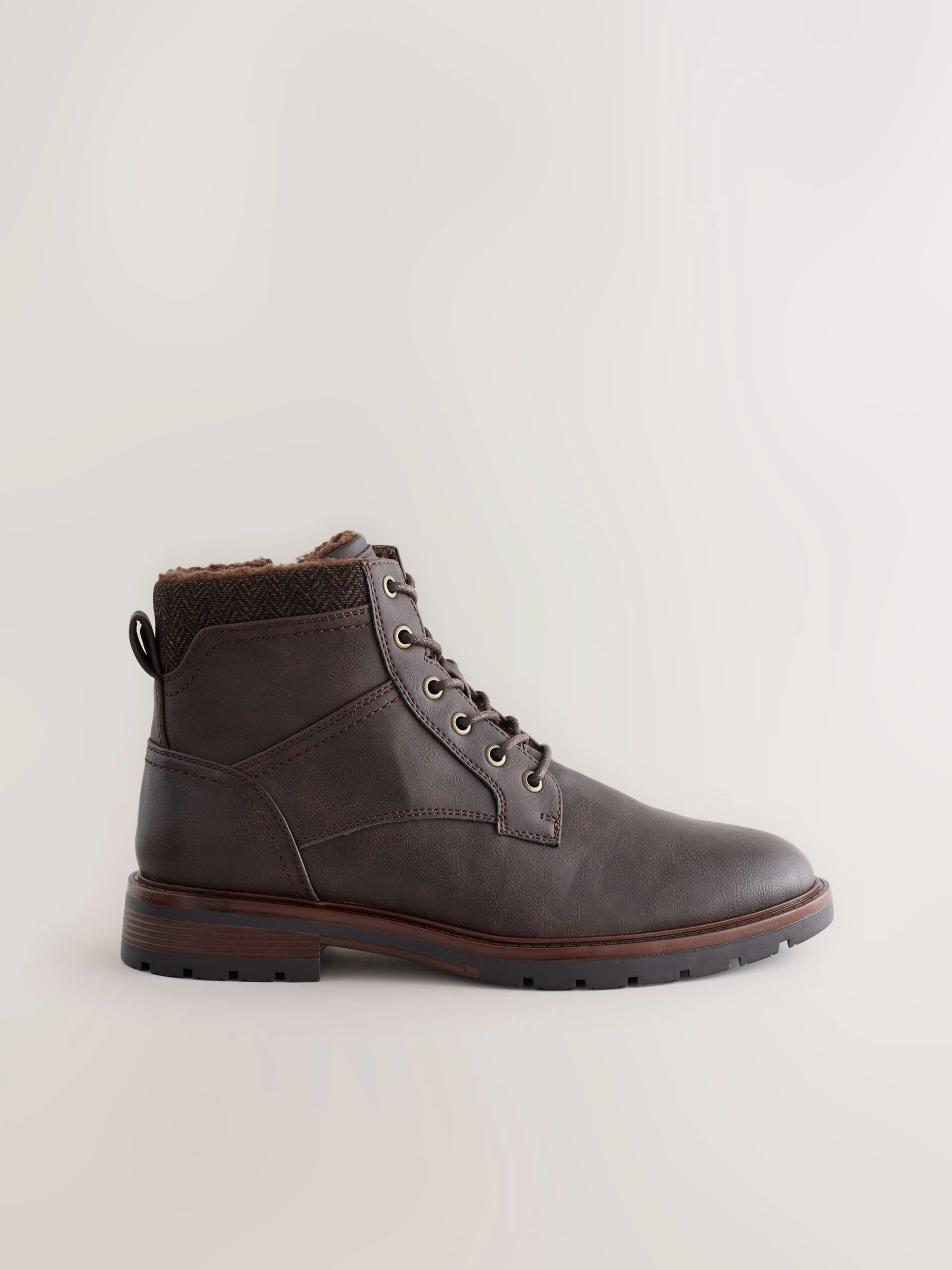 Bruin - Tall Borg Lined Zip-Up Boots