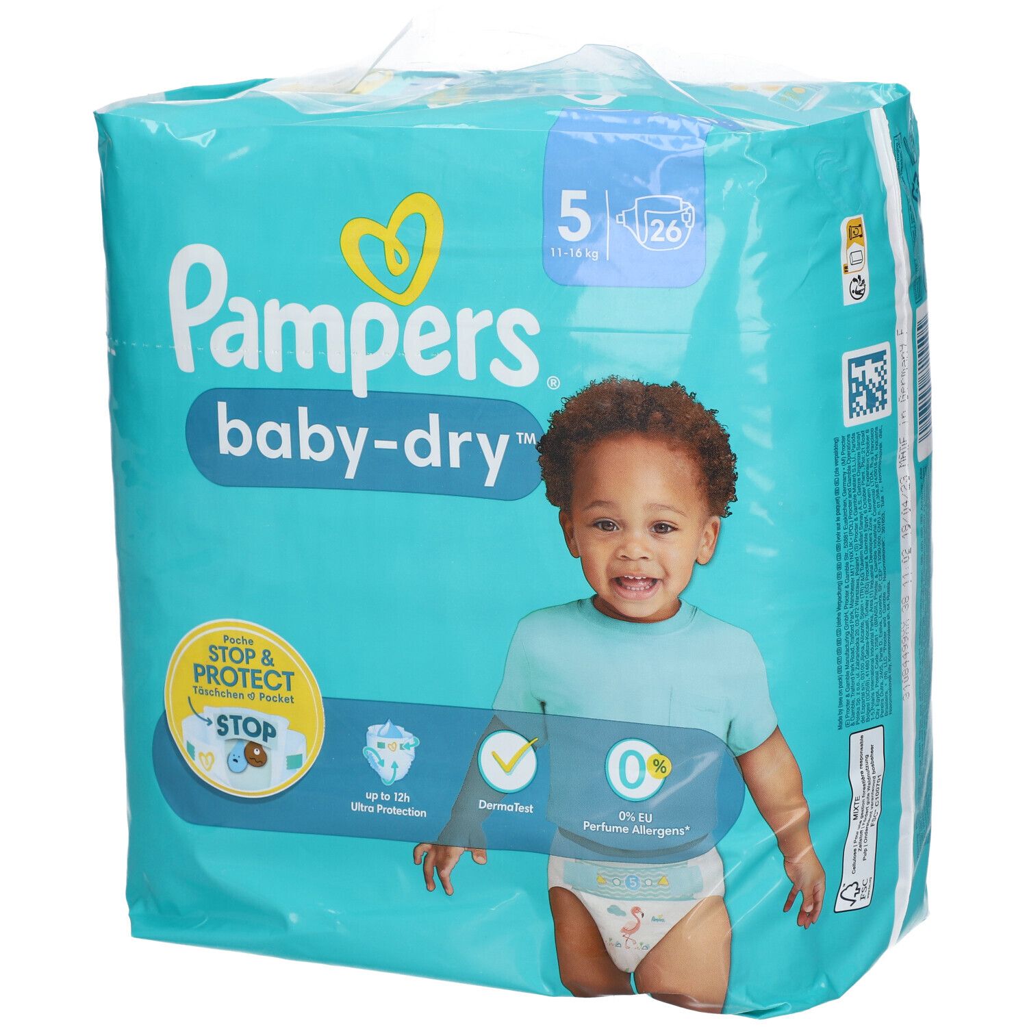 PAMPERS Baby Dry Gr.5 junior 11-16kg Singlep.