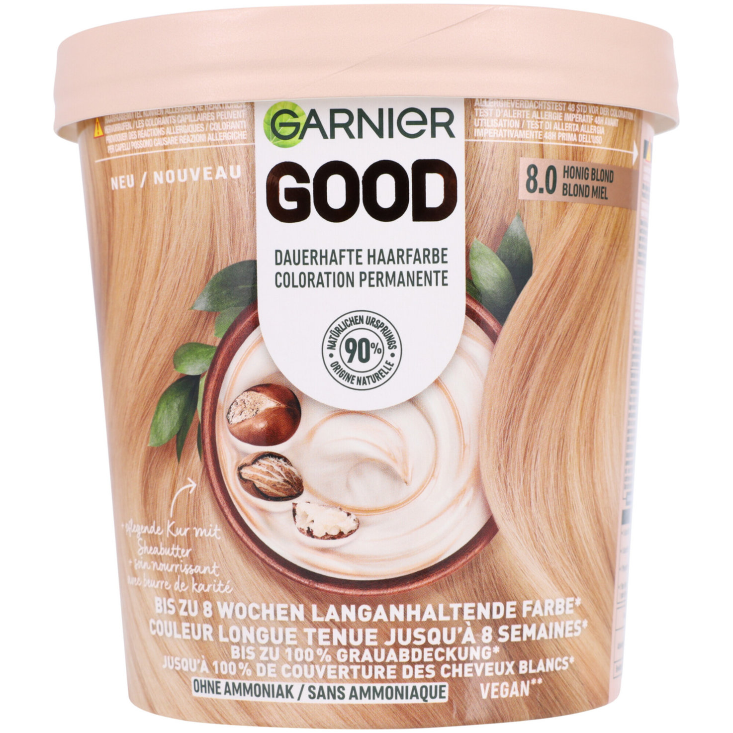 Garnier GOOD Dauerhafte Haarfarbe 8.0 Honig Blond