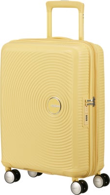 American Tourister Soundbox Spinner Koffert 35,5L, Pastel Yellow