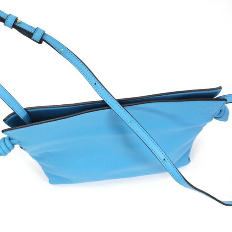Loewe Vintage Loewe Shoulder Bag Blue