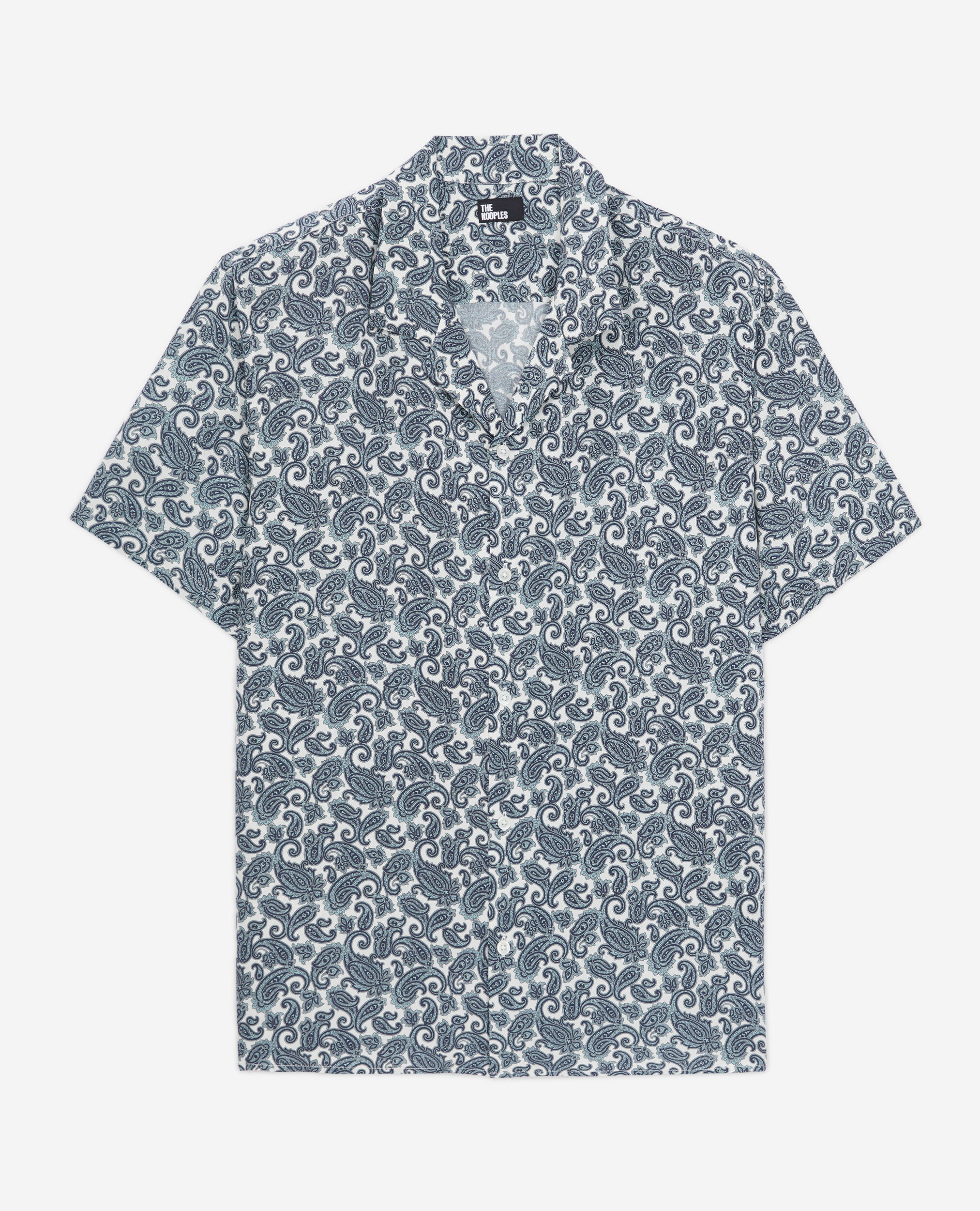Chemise imprimée manches courtes