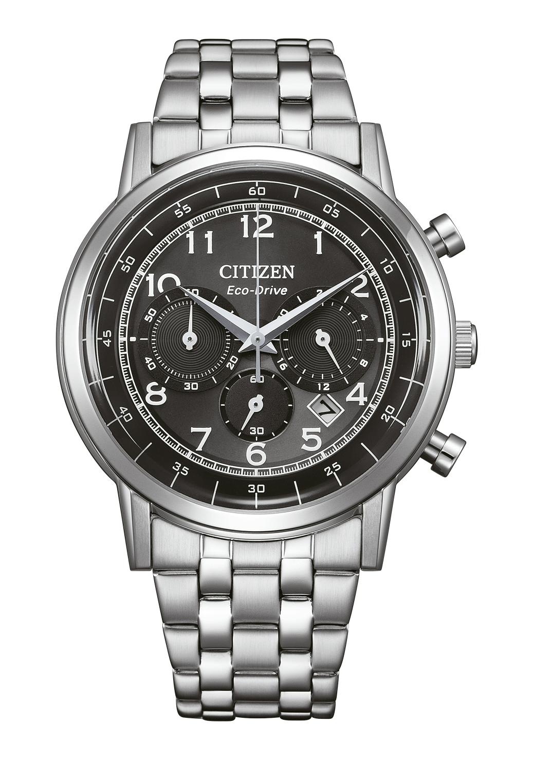 Citizen Eco Drive Chrono Classic Herrenchronograph schwarz