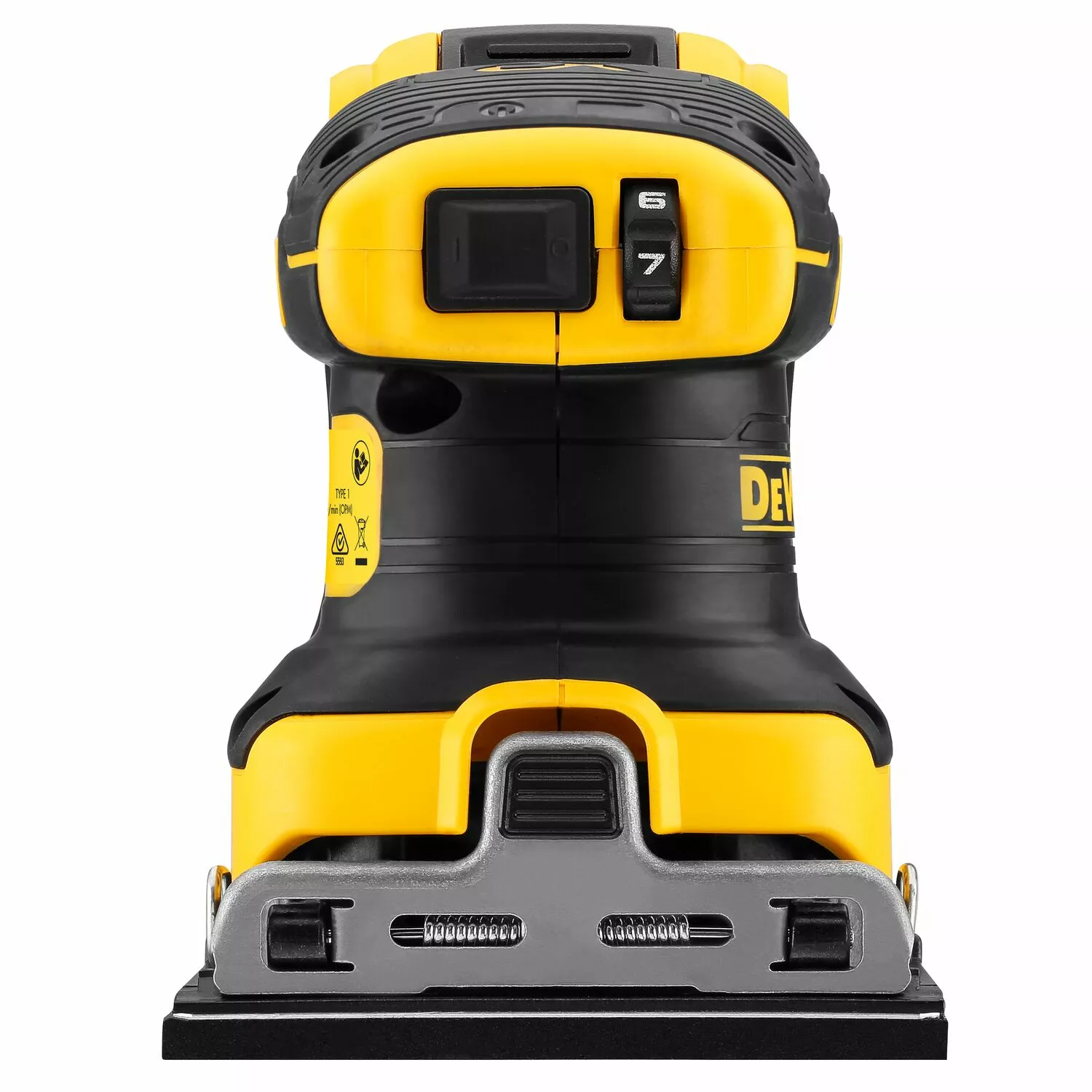 DeWALT DCW200P2 18V Li-ion XR Accu Vlakschuurmachine set (2x 5.0Ah) in TSTAK koffer