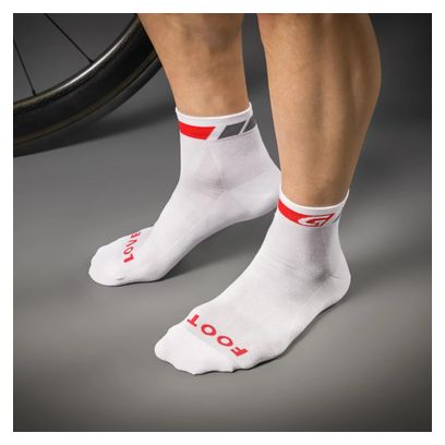 Lot de 3 Paires de Chaussettes Basses GripGrab Classic Low Cut Blanc