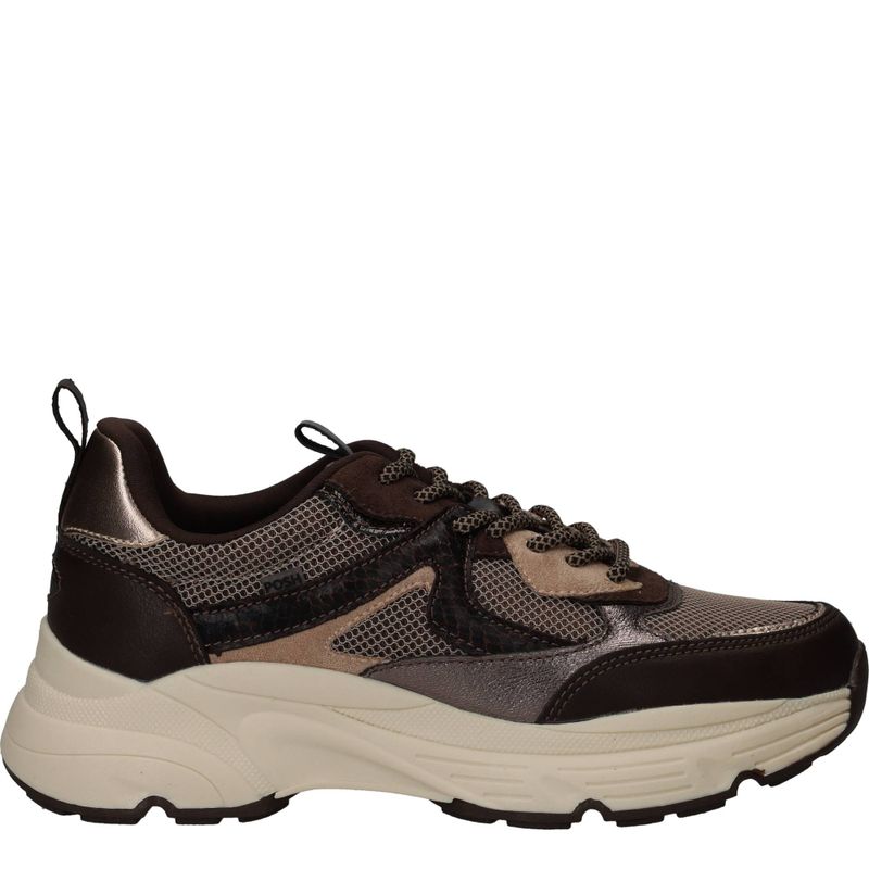 POSH by Poelman Sneakers Bruin Dames