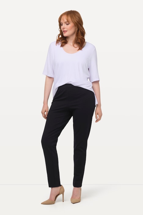 Puntohose Sienna, schmale Passform, elastischer Bund