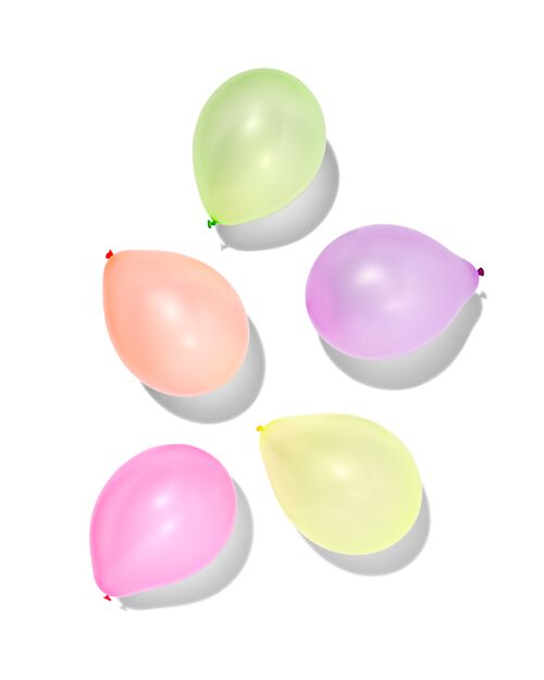lot de 10 ballons fluo