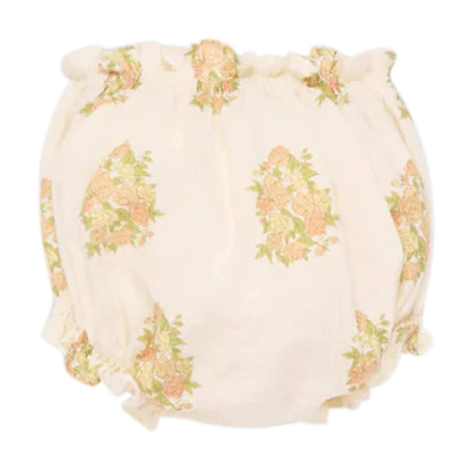 LORETTA - Bloomer imprimé en coton biologique | Beige