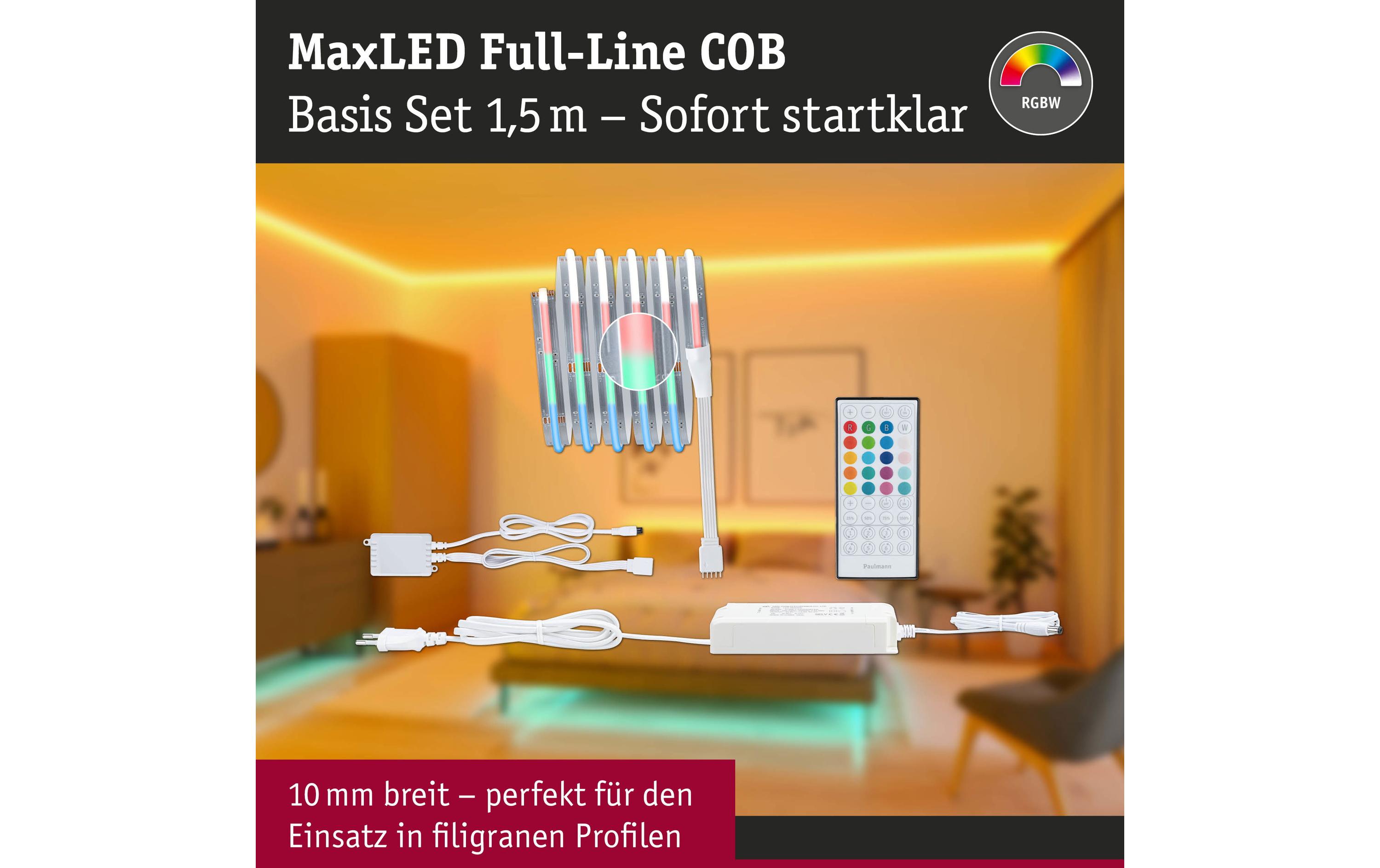 MaxLED1000 LED Strip Full-Line COB 1.5 mLight Stripes