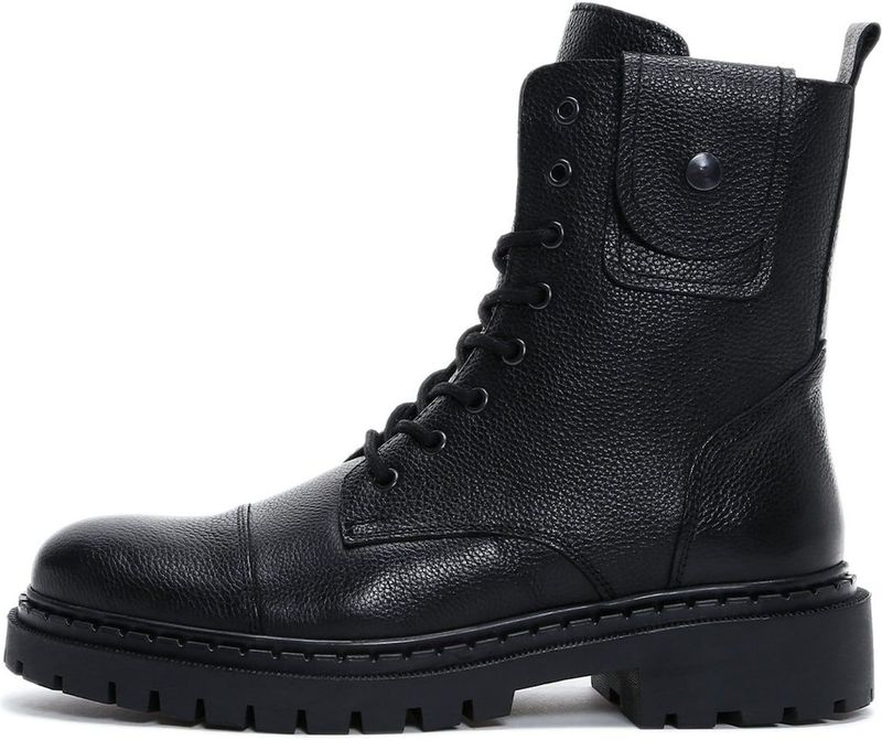 Derimod Veterboots  zwart