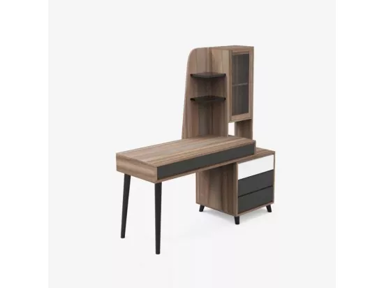 Bureau design moderne 120x55 cm rangement BFARX