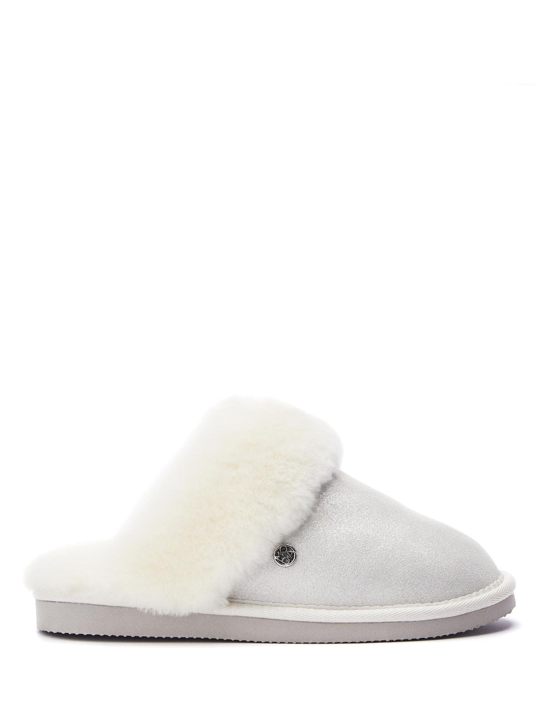 Wit - Moda in Pelle Nightfall Shearling Slippers Mules