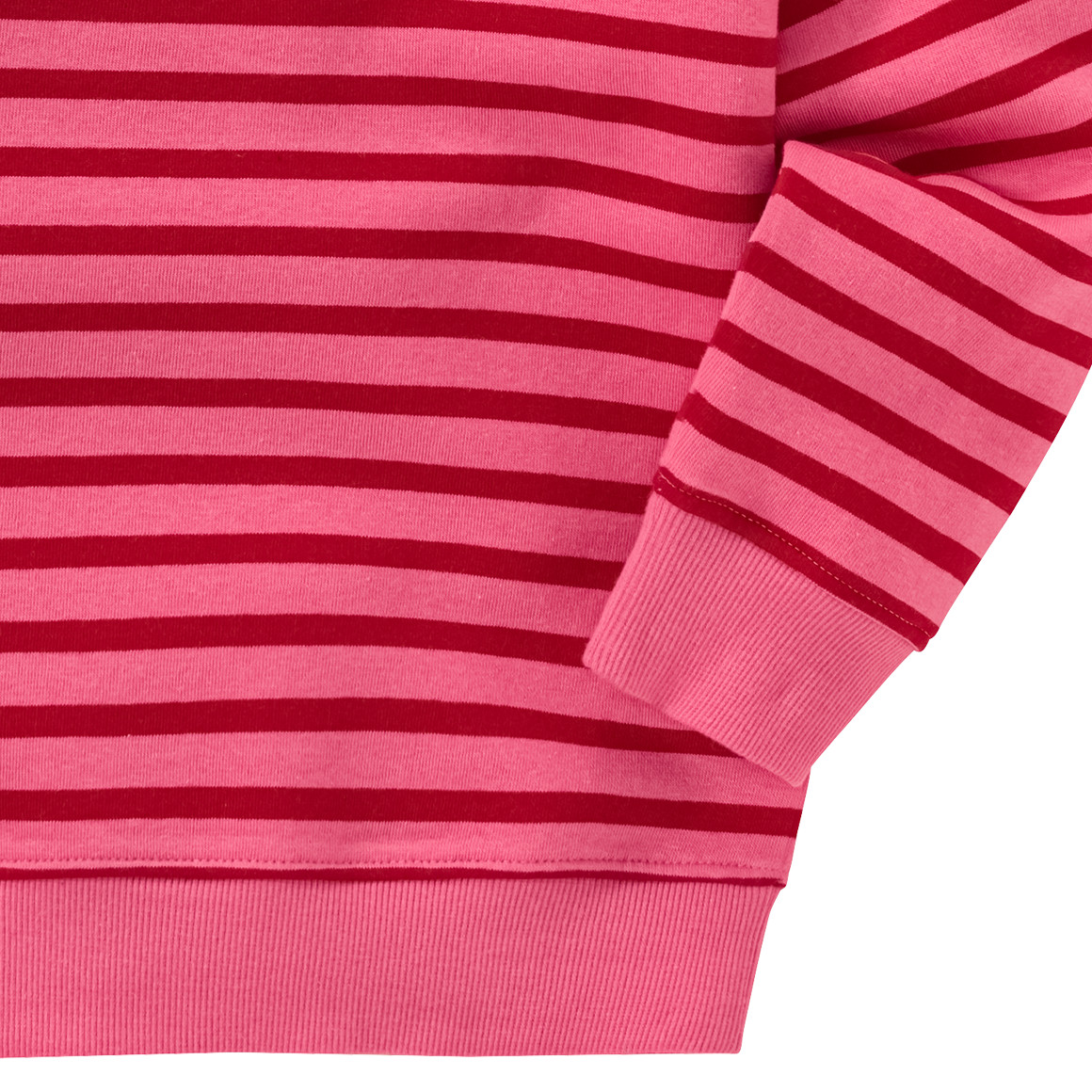 Jonas Nielsen Mädchen Sweatshirt mit Stickerei pink / rot