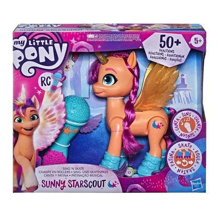 Hasbro My Little Pony – Eine neue Generation Sing- und Skatespaß Sunny Starscout
