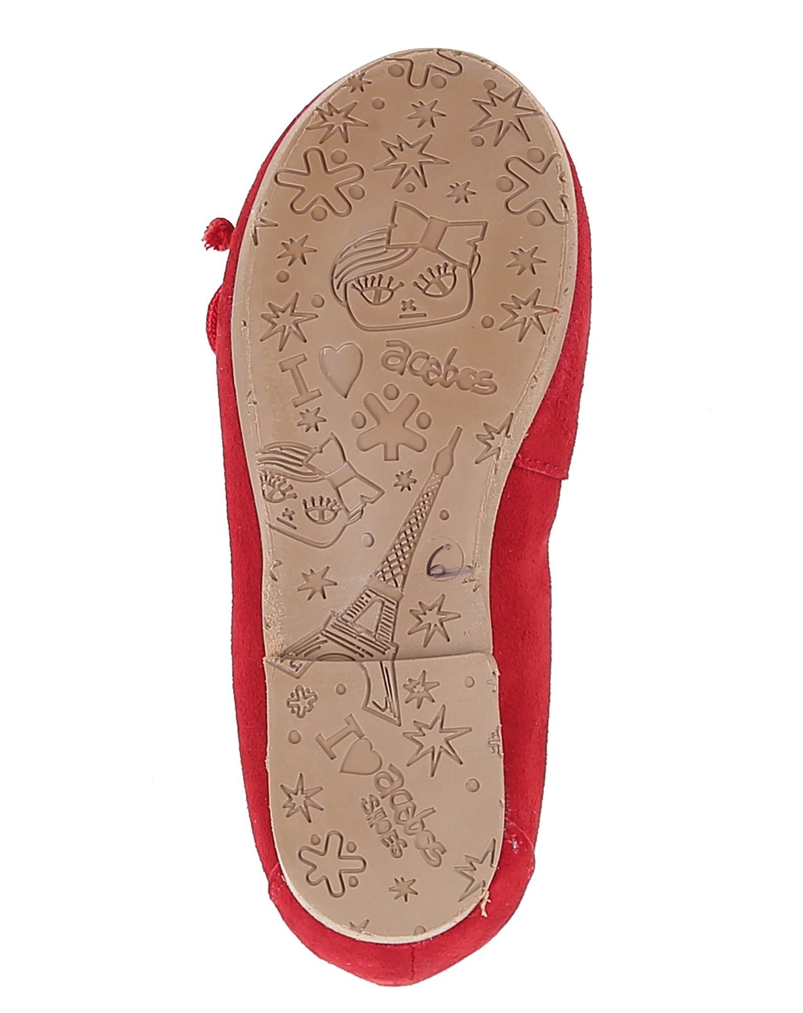 Ballerinas CHICA in rot