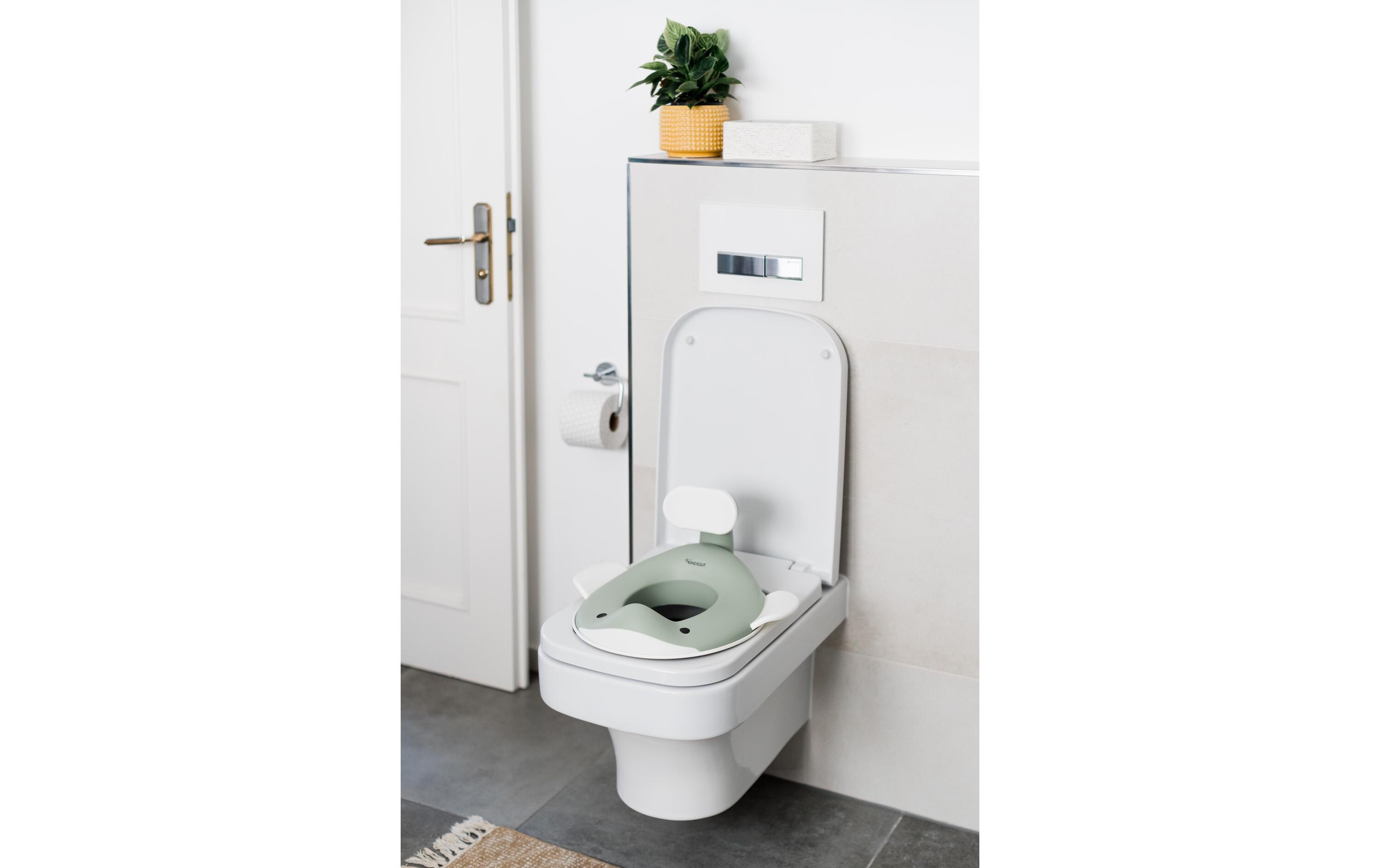 Toilettensitz Wal PistazieToilettensitz für Kinder
