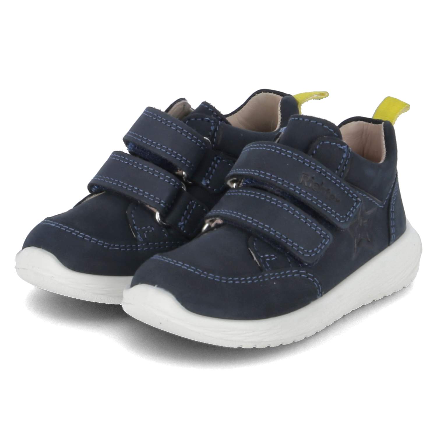 Richter Kletthalbschuhe - marine