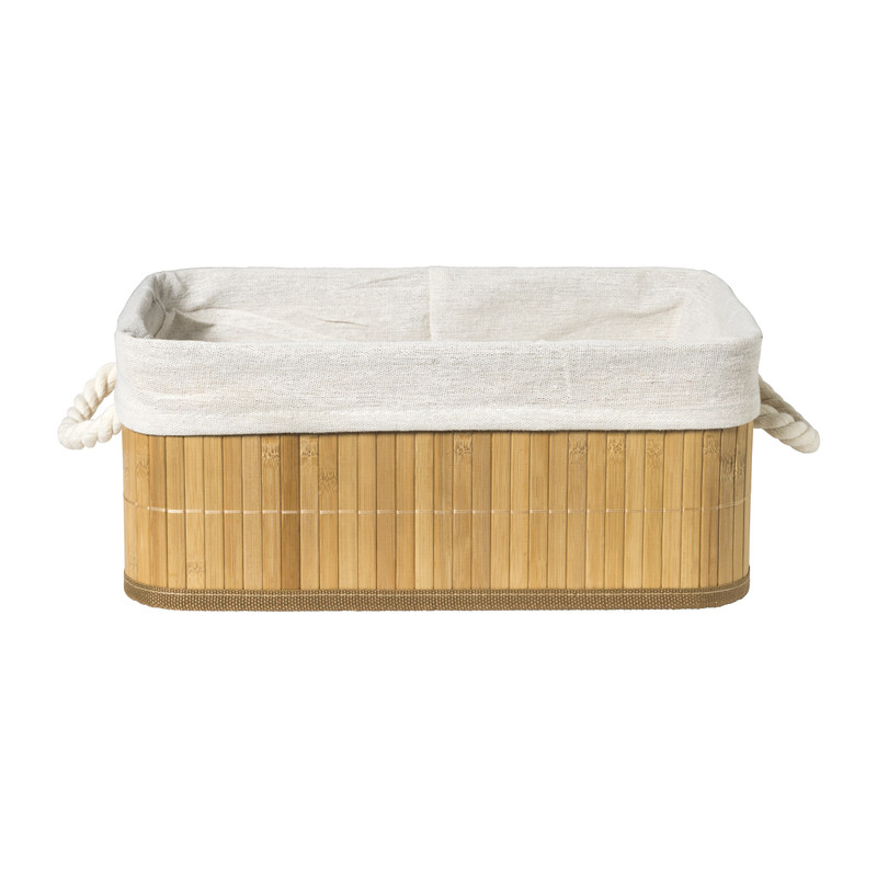 Mand levi met deksel- 34,5x24x14 cm