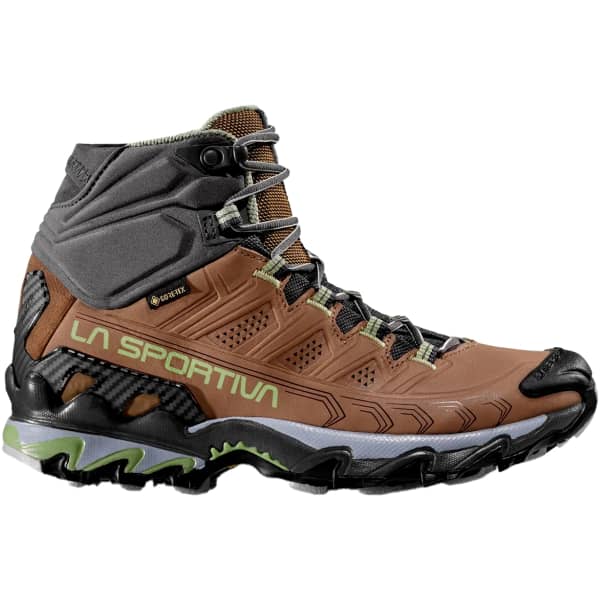 Chaussure de randonnée mid LA SPORTIVA ULTRA RAPTOR II MID LEATHER W GORE-TEX TAUPE/SAGE